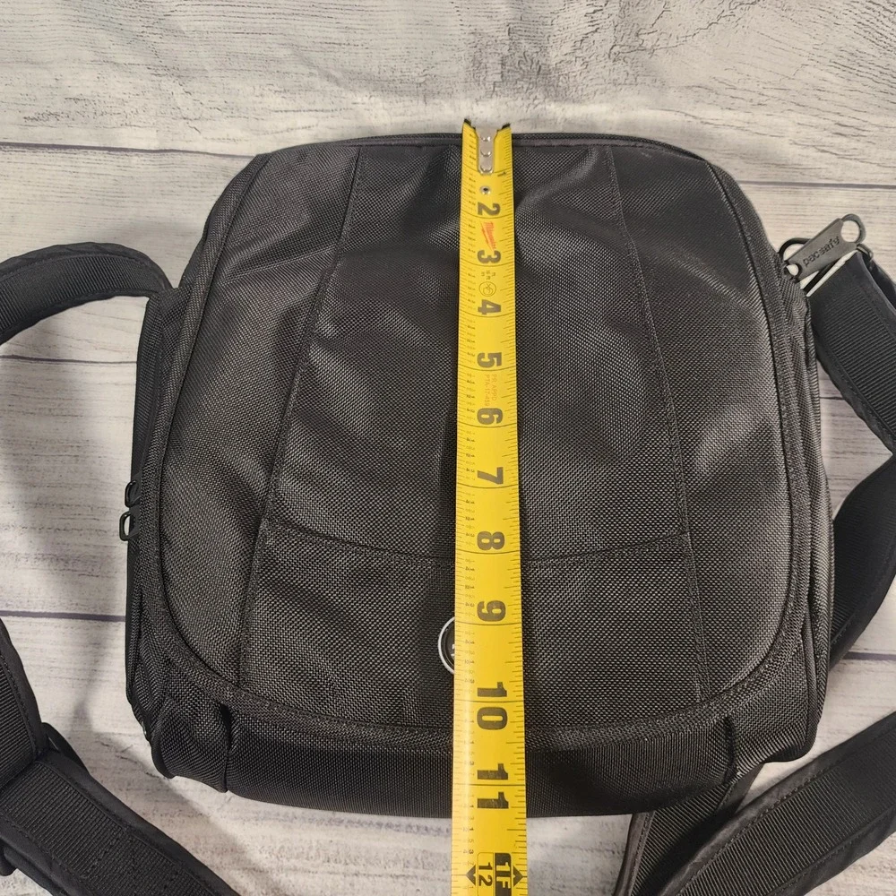Pacsafe Metrosafe 200 Shoulder Bag Black Anti-Theft Crossbody PB001 eXomesh